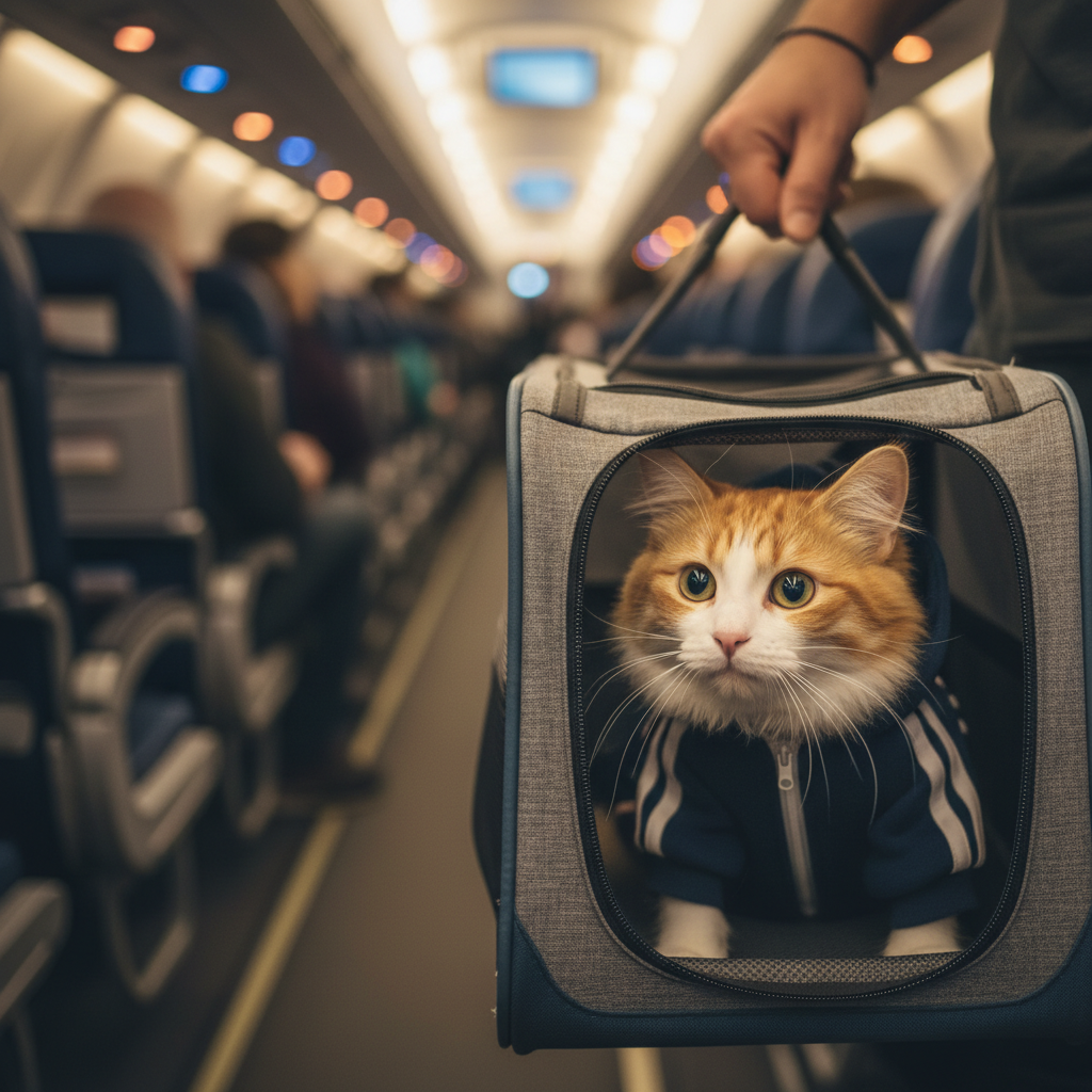 Air Travel Cat