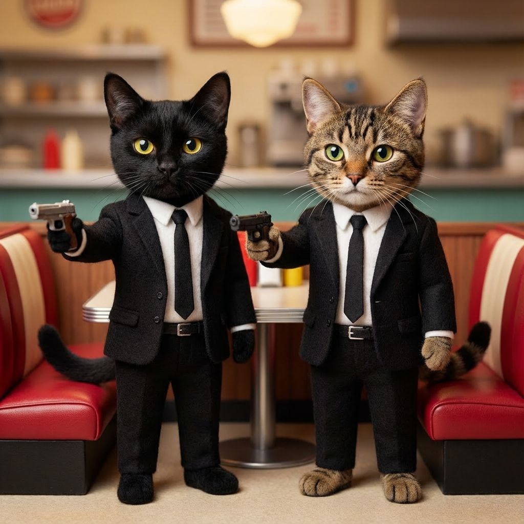 Pulp Fiction Cats